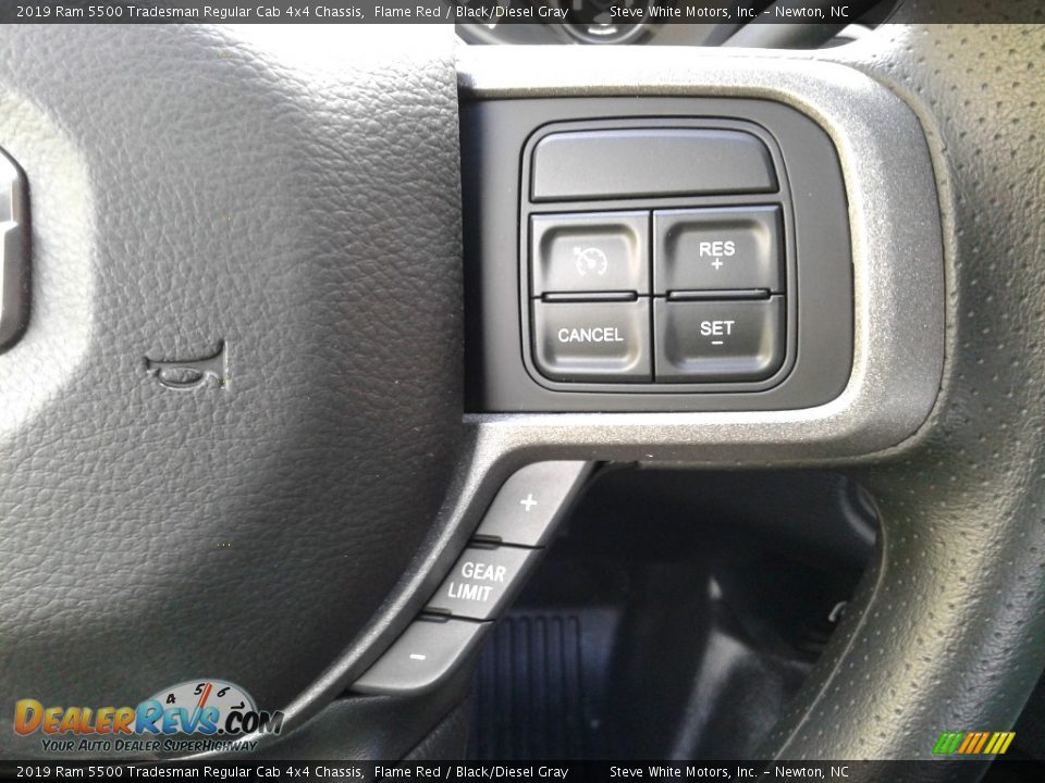 2019 Ram 5500 Tradesman Regular Cab 4x4 Chassis Steering Wheel Photo #16