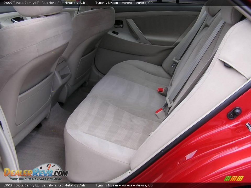 2009 Toyota Camry LE Barcelona Red Metallic / Ash Photo #8