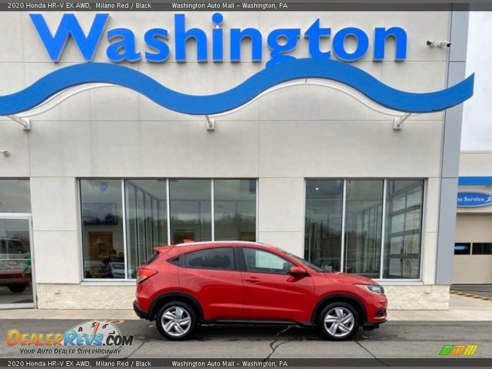 2020 Honda HR-V EX AWD Milano Red / Black Photo #1