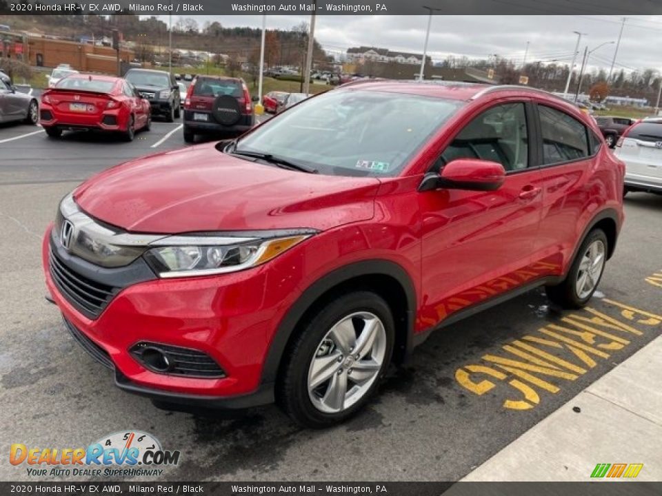 2020 Honda HR-V EX AWD Milano Red / Black Photo #4