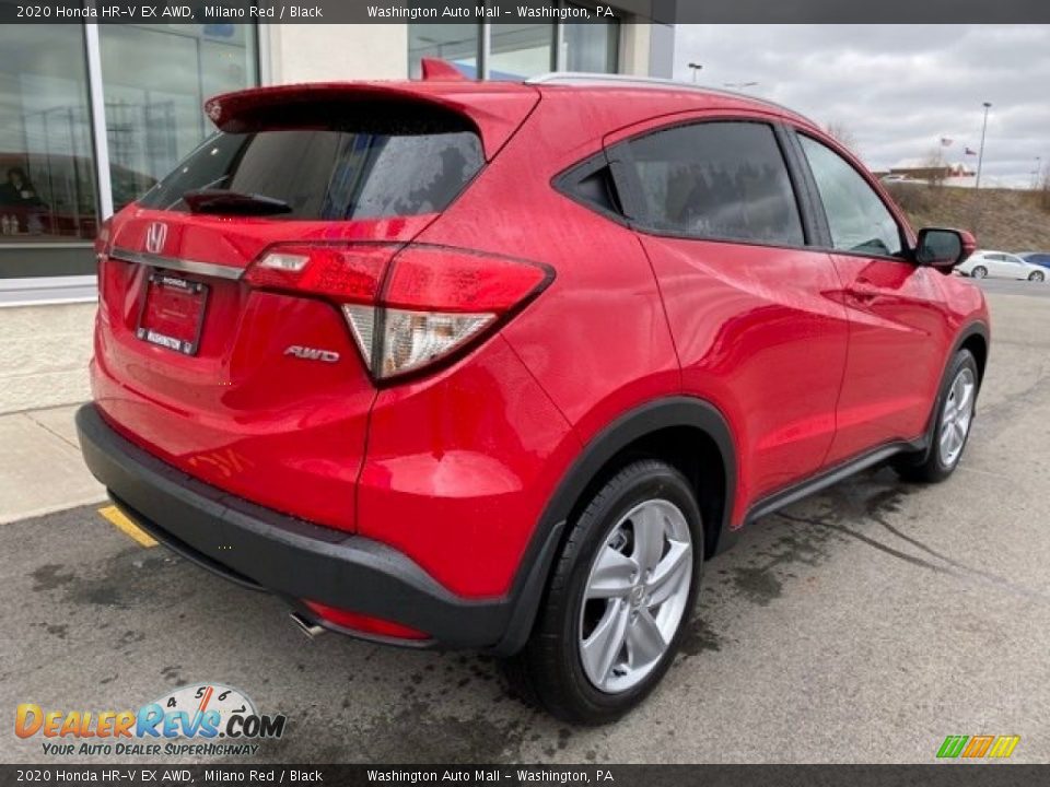2020 Honda HR-V EX AWD Milano Red / Black Photo #7