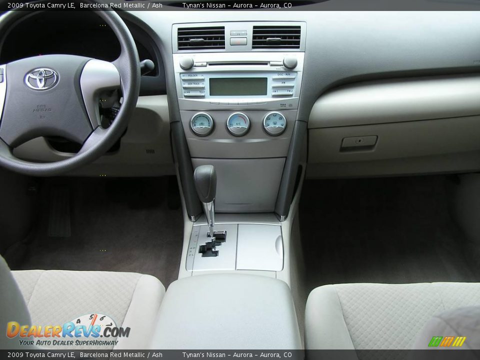 2009 Toyota Camry LE Barcelona Red Metallic / Ash Photo #9