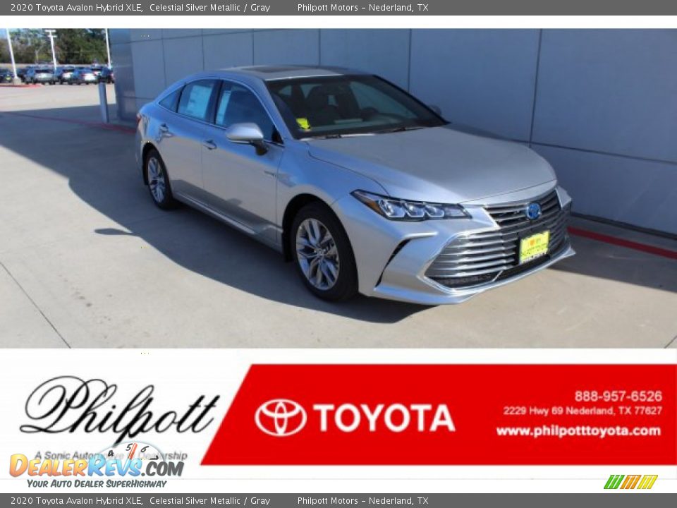 2020 Toyota Avalon Hybrid XLE Celestial Silver Metallic / Gray Photo #1