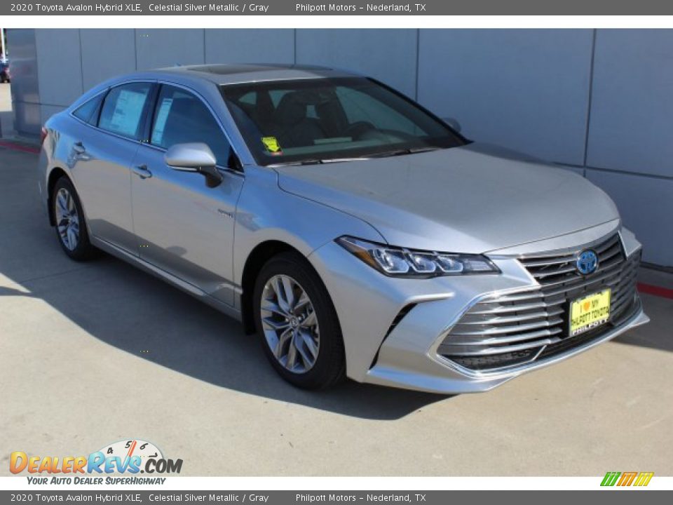 2020 Toyota Avalon Hybrid XLE Celestial Silver Metallic / Gray Photo #2