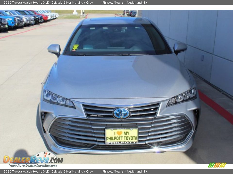 2020 Toyota Avalon Hybrid XLE Celestial Silver Metallic / Gray Photo #3