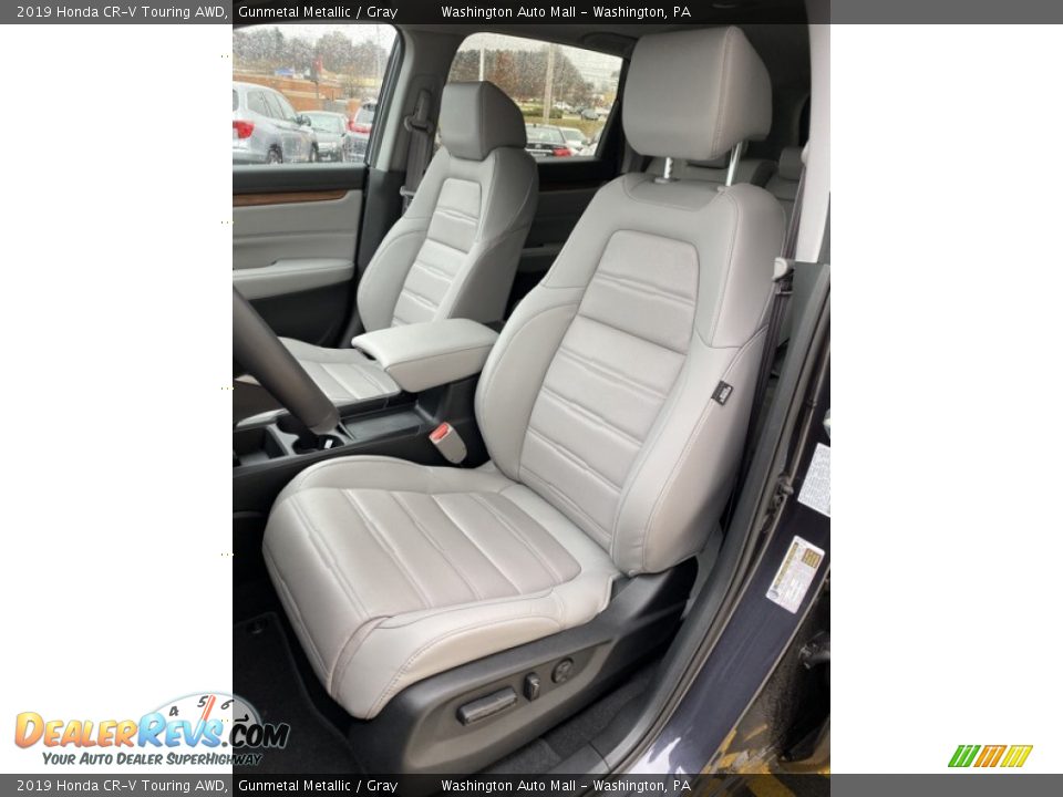 Front Seat of 2019 Honda CR-V Touring AWD Photo #14
