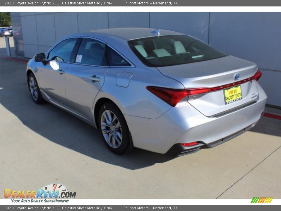2020 Toyota Avalon Hybrid XLE Celestial Silver Metallic / Gray Photo #6