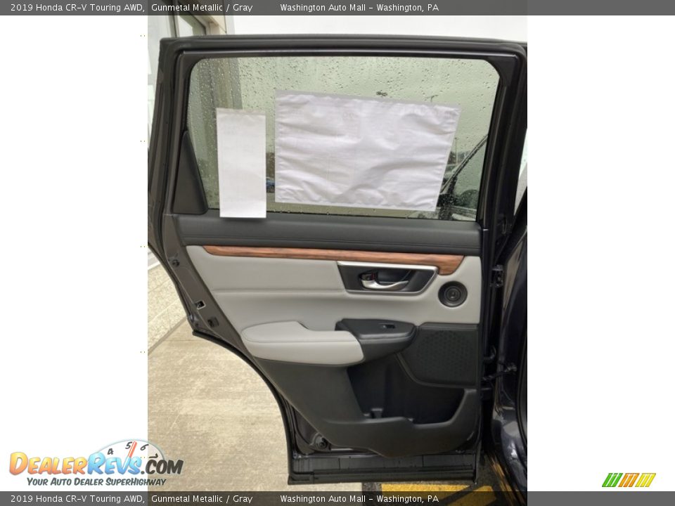 2019 Honda CR-V Touring AWD Gunmetal Metallic / Gray Photo #16