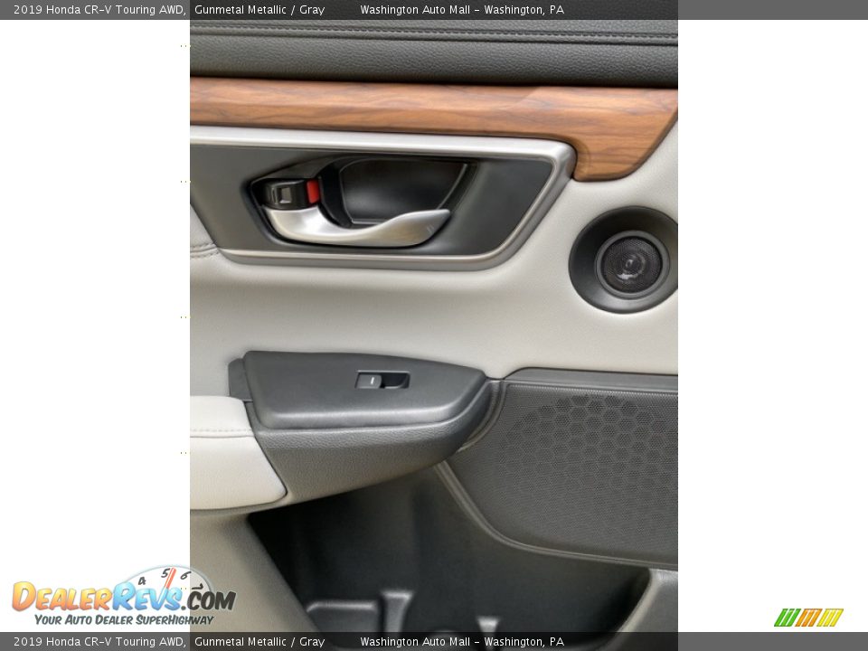 2019 Honda CR-V Touring AWD Gunmetal Metallic / Gray Photo #17