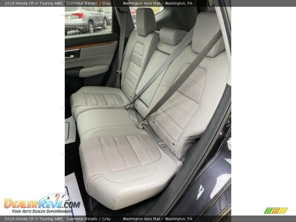 Rear Seat of 2019 Honda CR-V Touring AWD Photo #18