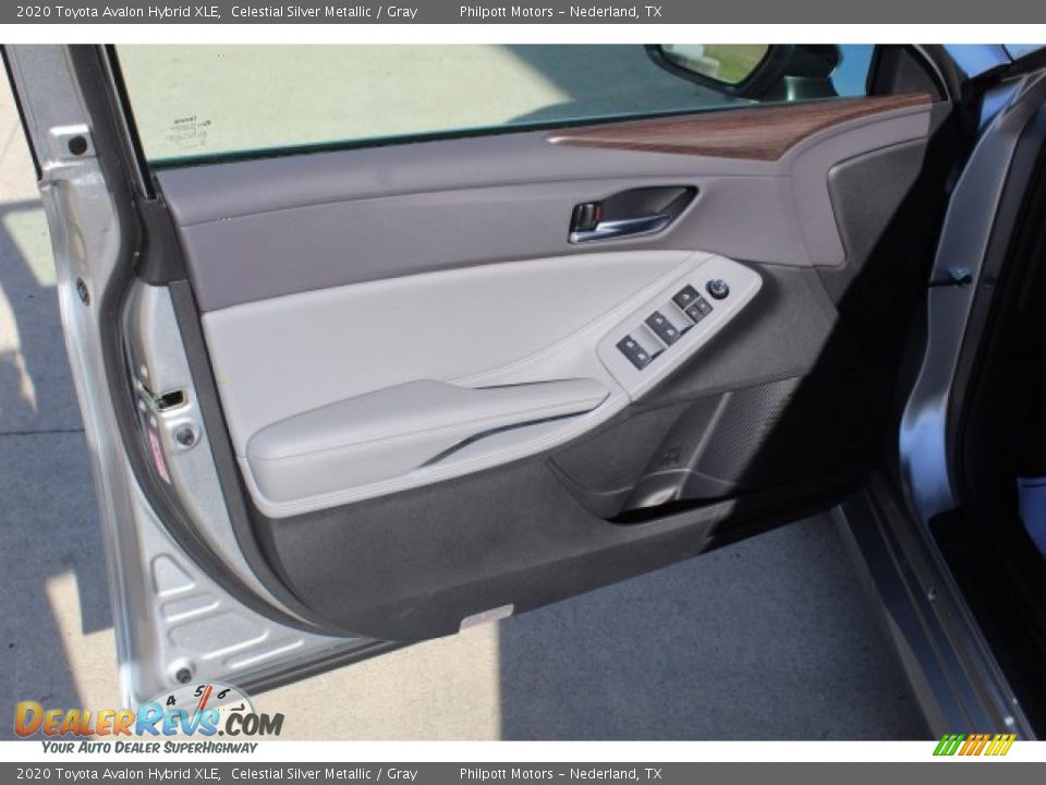 2020 Toyota Avalon Hybrid XLE Celestial Silver Metallic / Gray Photo #9