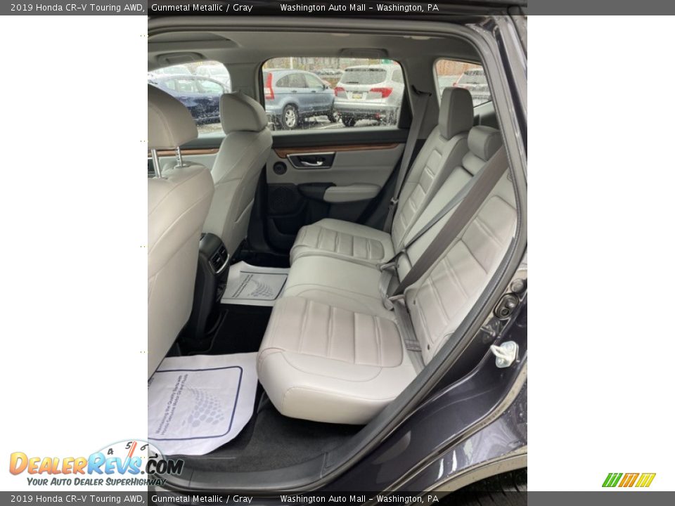 Rear Seat of 2019 Honda CR-V Touring AWD Photo #19