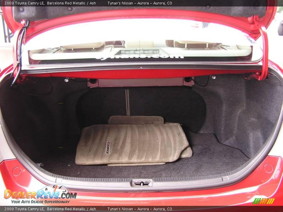 2009 Toyota Camry LE Barcelona Red Metallic / Ash Photo #14