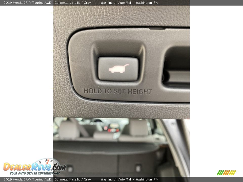 2019 Honda CR-V Touring AWD Gunmetal Metallic / Gray Photo #23
