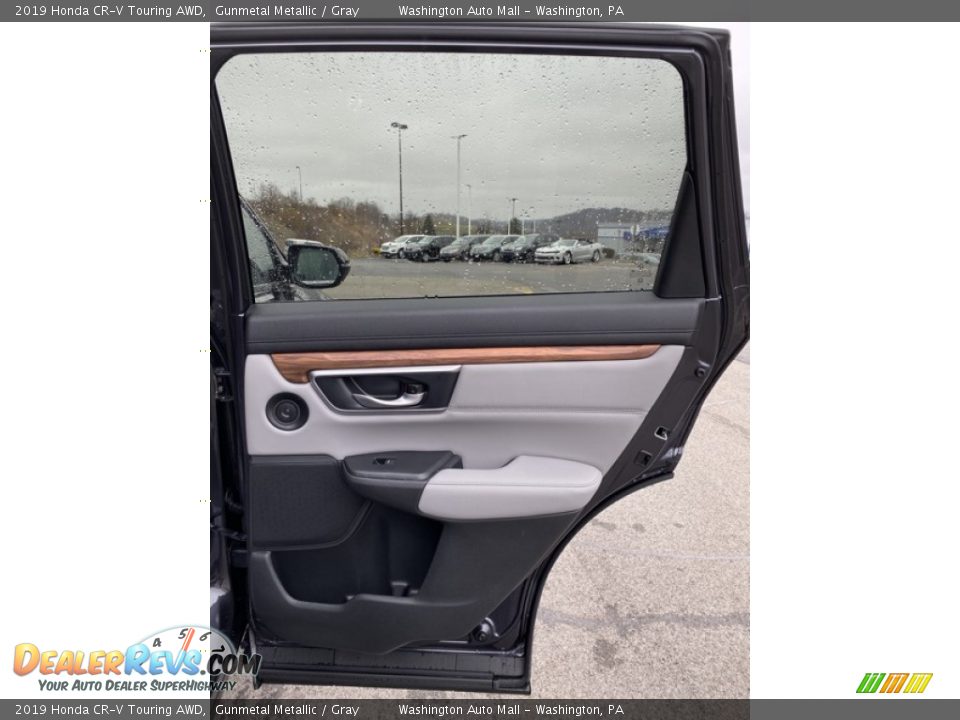 2019 Honda CR-V Touring AWD Gunmetal Metallic / Gray Photo #25