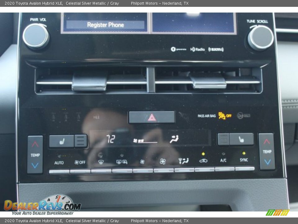 2020 Toyota Avalon Hybrid XLE Celestial Silver Metallic / Gray Photo #19
