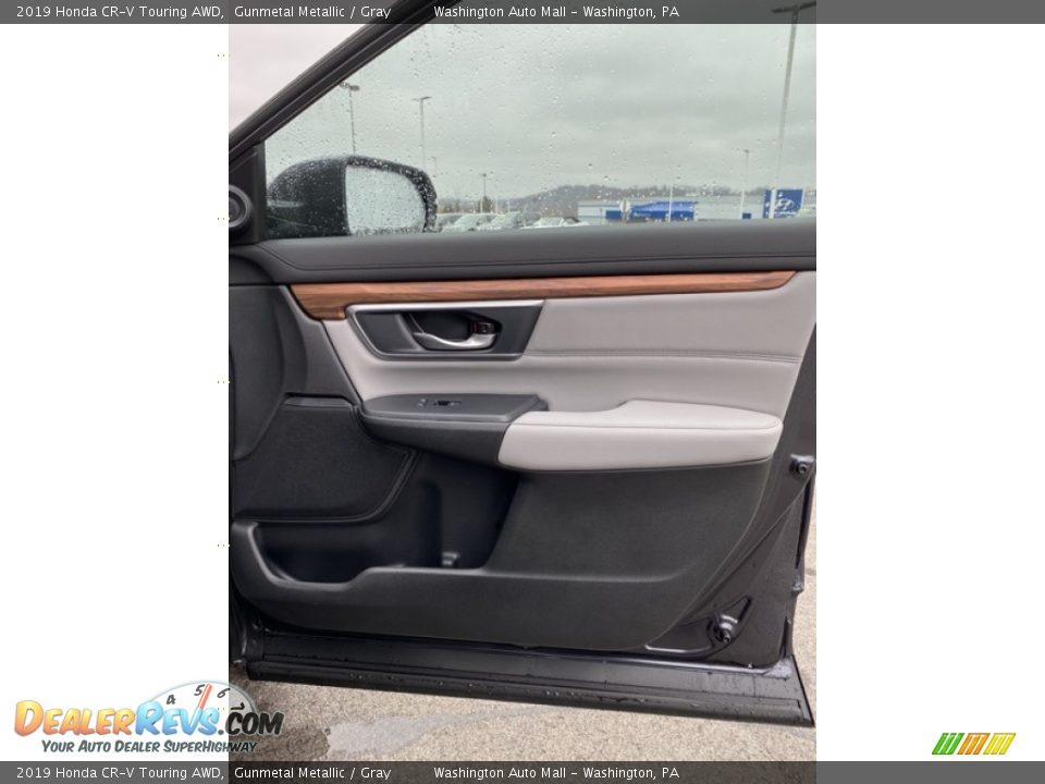 2019 Honda CR-V Touring AWD Gunmetal Metallic / Gray Photo #28