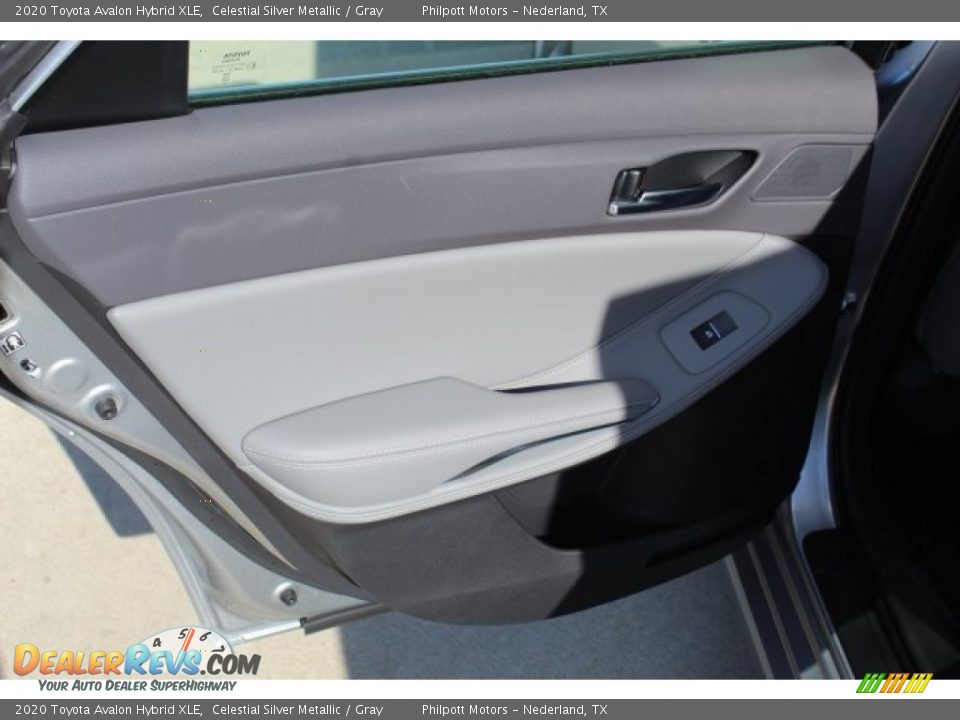2020 Toyota Avalon Hybrid XLE Celestial Silver Metallic / Gray Photo #22