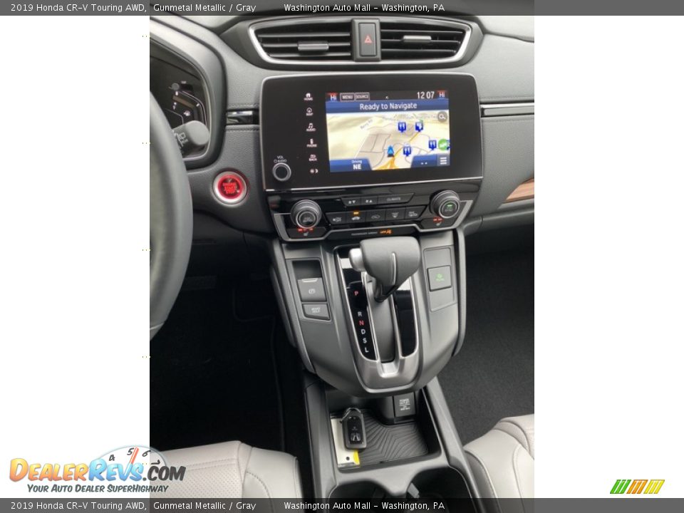 2019 Honda CR-V Touring AWD Gunmetal Metallic / Gray Photo #34