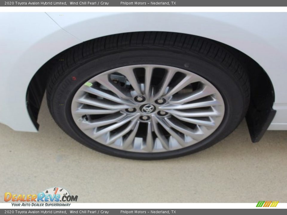 2020 Toyota Avalon Hybrid Limited Wind Chill Pearl / Gray Photo #5