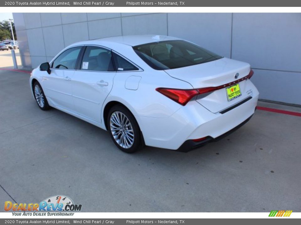 2020 Toyota Avalon Hybrid Limited Wind Chill Pearl / Gray Photo #6