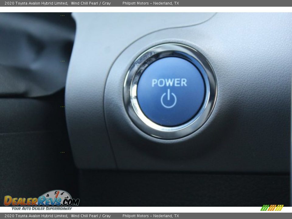 2020 Toyota Avalon Hybrid Limited Wind Chill Pearl / Gray Photo #18