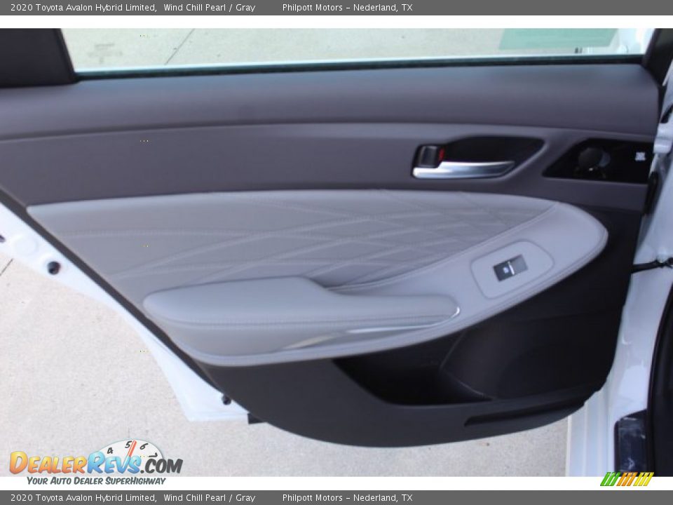 2020 Toyota Avalon Hybrid Limited Wind Chill Pearl / Gray Photo #20