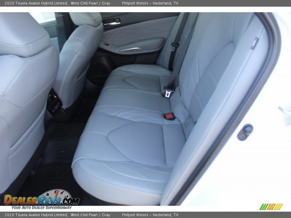 2020 Toyota Avalon Hybrid Limited Wind Chill Pearl / Gray Photo #21