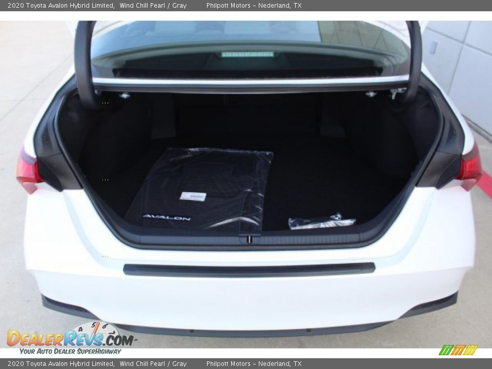 2020 Toyota Avalon Hybrid Limited Wind Chill Pearl / Gray Photo #25
