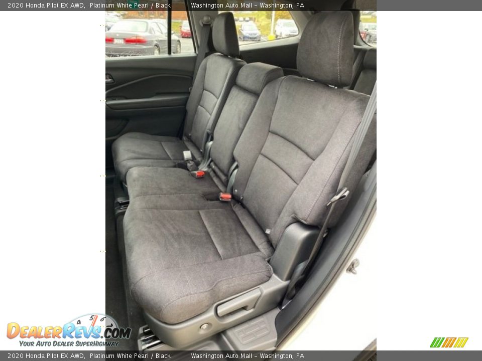 2020 Honda Pilot EX AWD Platinum White Pearl / Black Photo #18