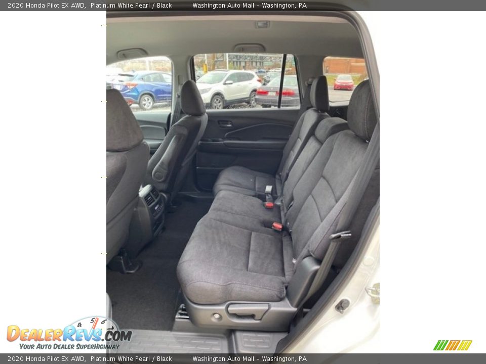 2020 Honda Pilot EX AWD Platinum White Pearl / Black Photo #19