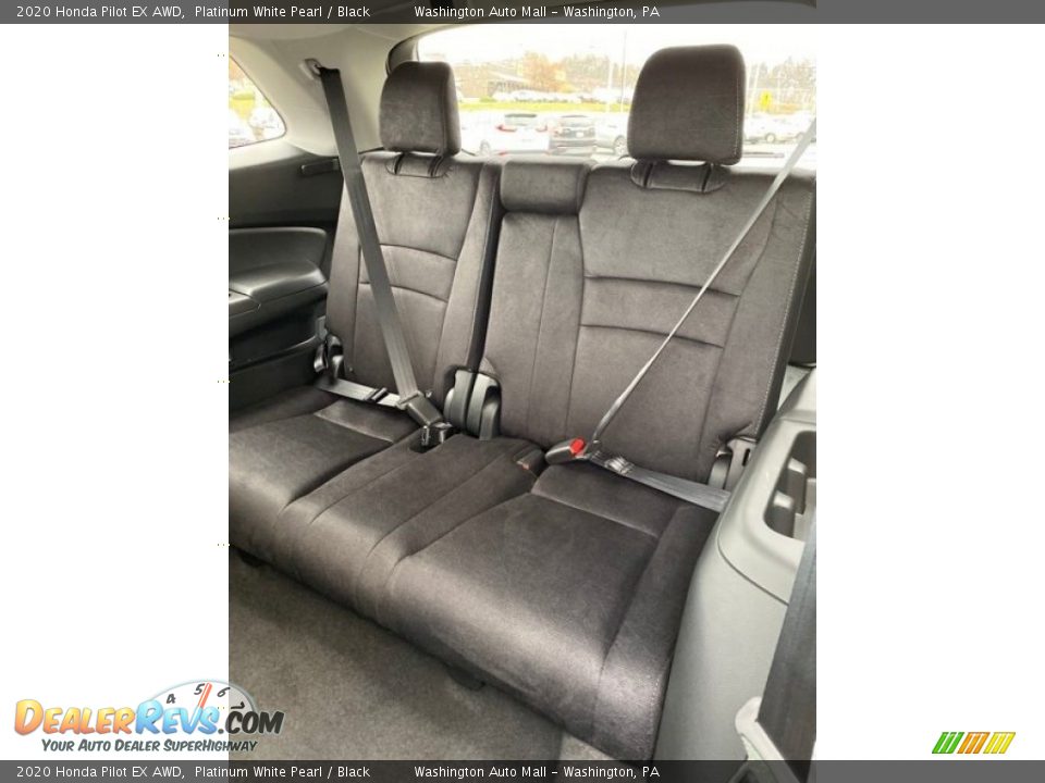 2020 Honda Pilot EX AWD Platinum White Pearl / Black Photo #21