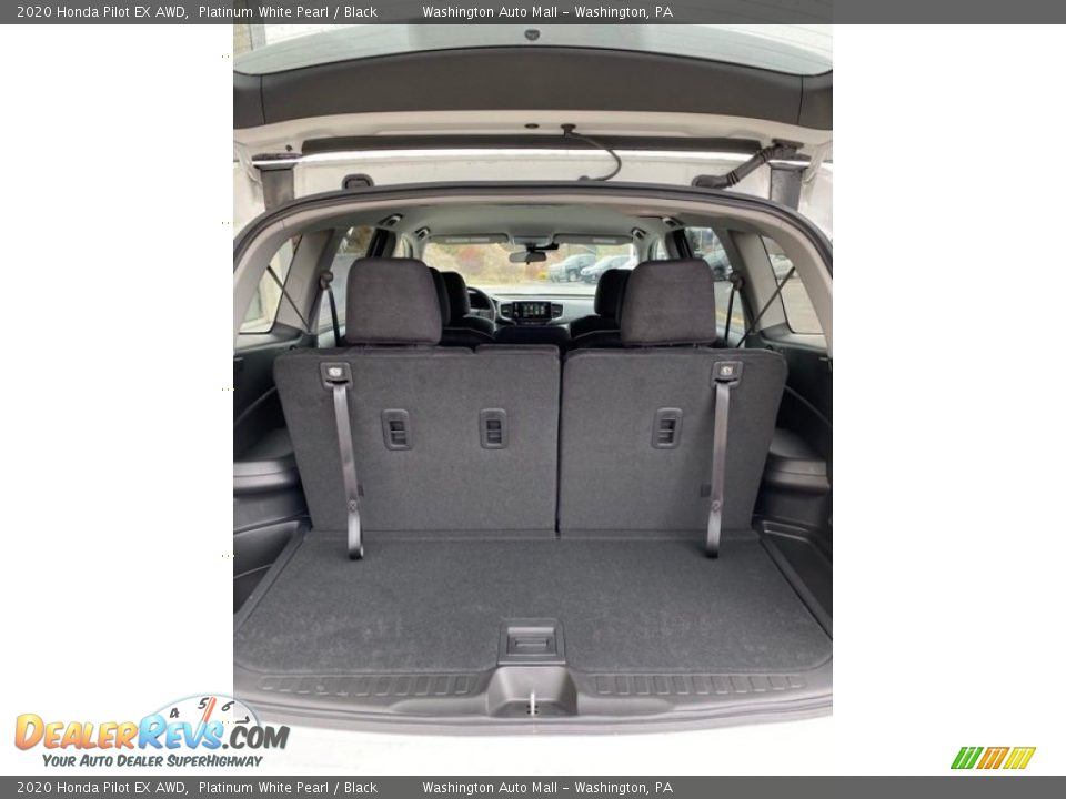 2020 Honda Pilot EX AWD Platinum White Pearl / Black Photo #23