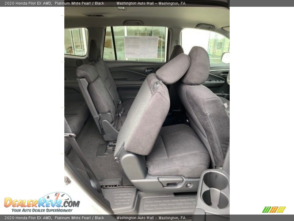 2020 Honda Pilot EX AWD Platinum White Pearl / Black Photo #26