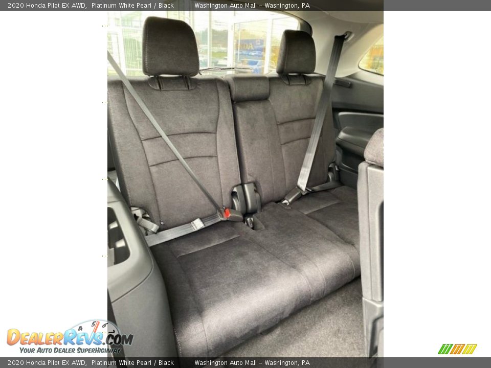 2020 Honda Pilot EX AWD Platinum White Pearl / Black Photo #27