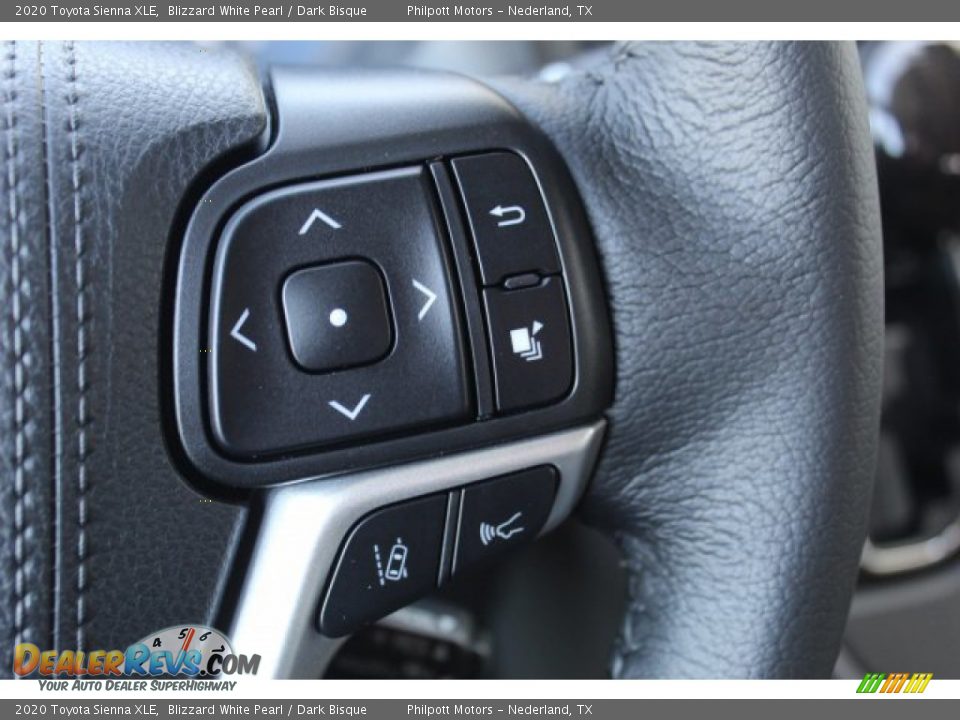 2020 Toyota Sienna XLE Blizzard White Pearl / Dark Bisque Photo #15