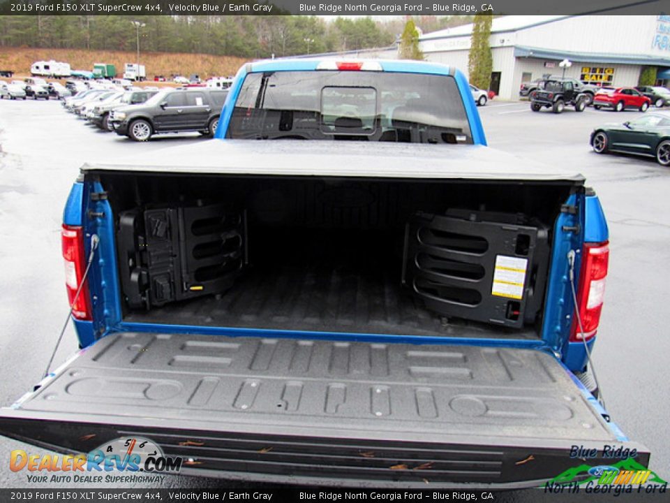 2019 Ford F150 XLT SuperCrew 4x4 Velocity Blue / Earth Gray Photo #14