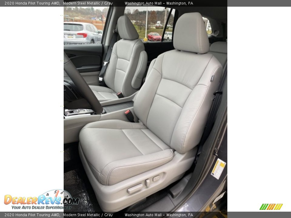 Front Seat of 2020 Honda Pilot Touring AWD Photo #14