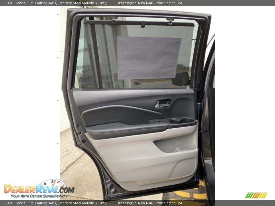 2020 Honda Pilot Touring AWD Modern Steel Metallic / Gray Photo #16