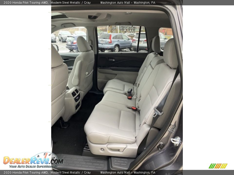2020 Honda Pilot Touring AWD Modern Steel Metallic / Gray Photo #19