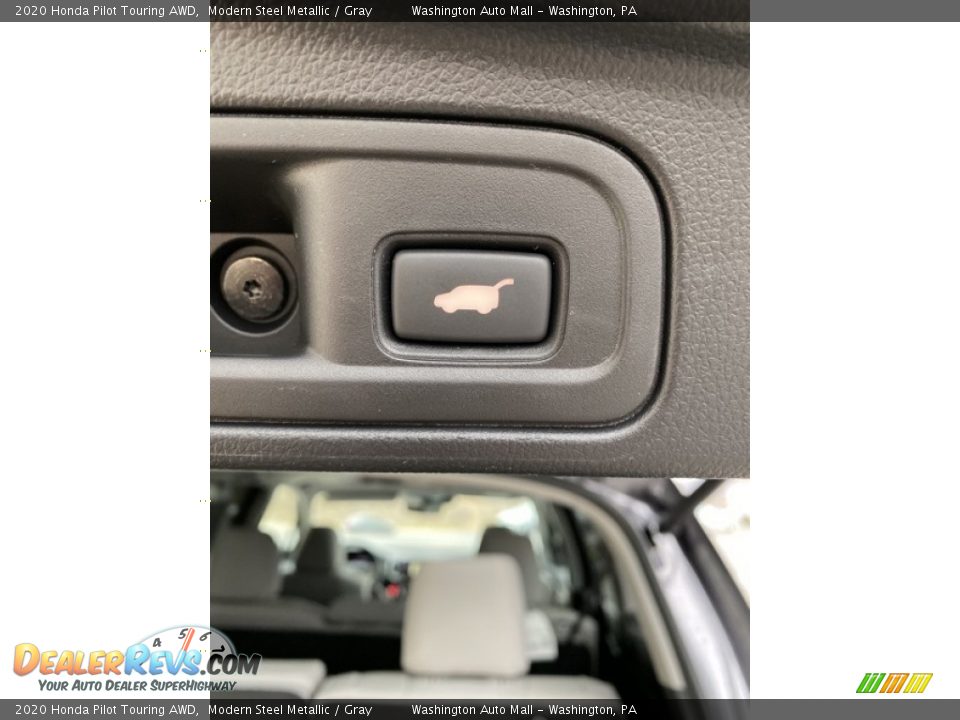 2020 Honda Pilot Touring AWD Modern Steel Metallic / Gray Photo #25