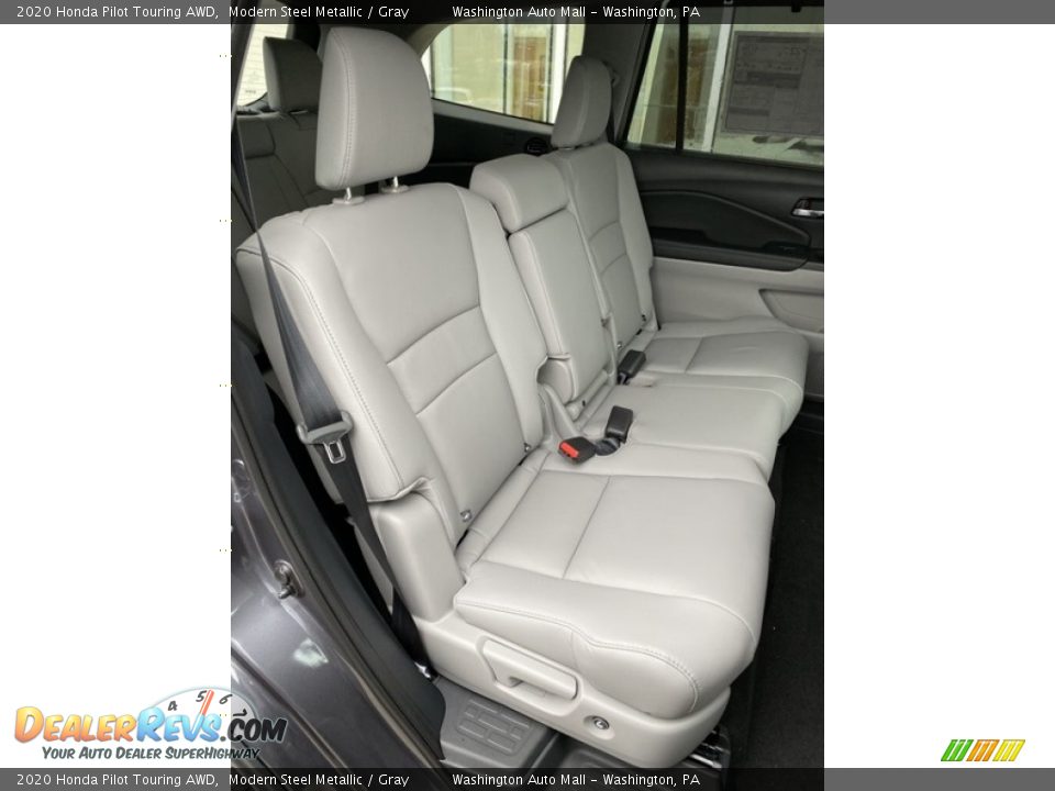 2020 Honda Pilot Touring AWD Modern Steel Metallic / Gray Photo #28