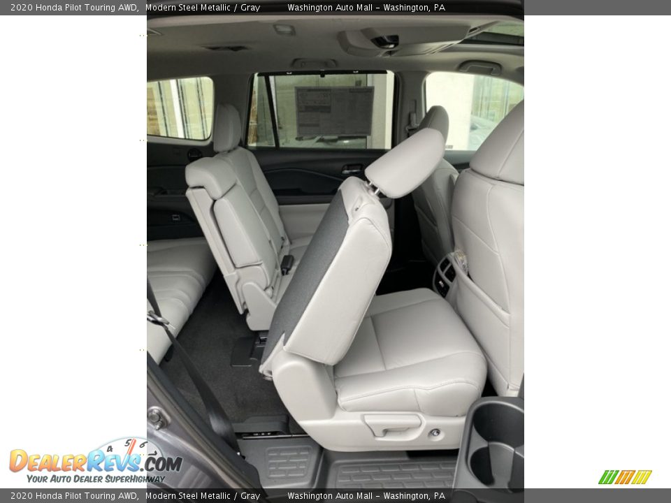2020 Honda Pilot Touring AWD Modern Steel Metallic / Gray Photo #29
