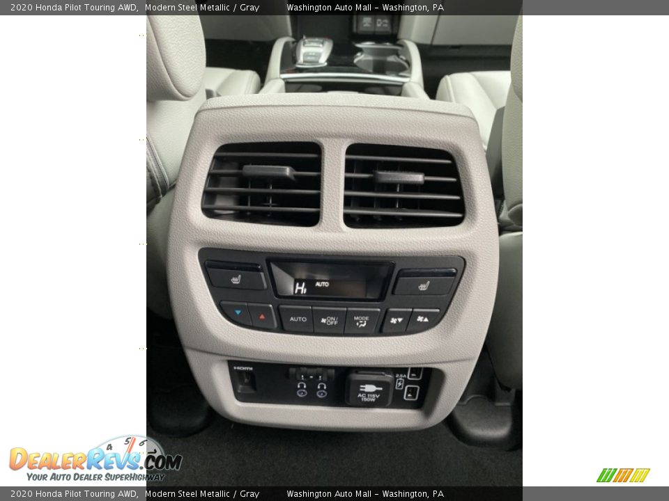 2020 Honda Pilot Touring AWD Modern Steel Metallic / Gray Photo #33