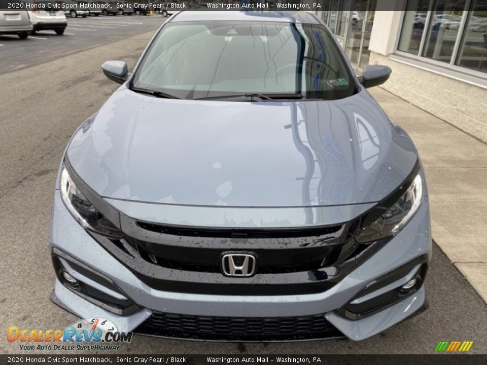 2020 Honda Civic Sport Hatchback Sonic Gray Pearl / Black Photo #3