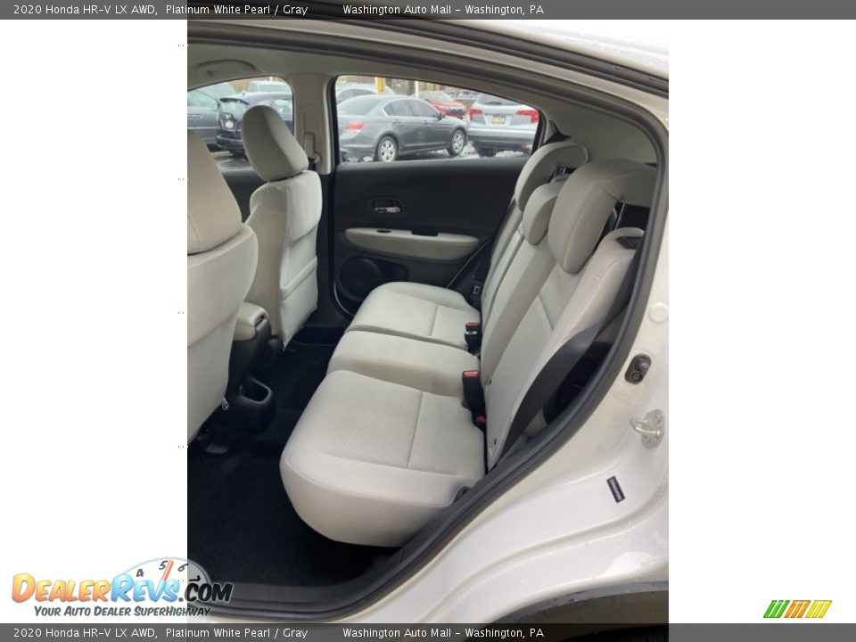 2020 Honda HR-V LX AWD Platinum White Pearl / Gray Photo #19