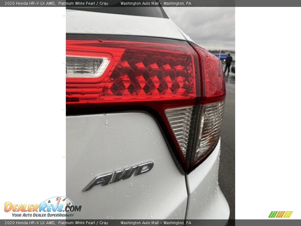 2020 Honda HR-V LX AWD Platinum White Pearl / Gray Photo #22