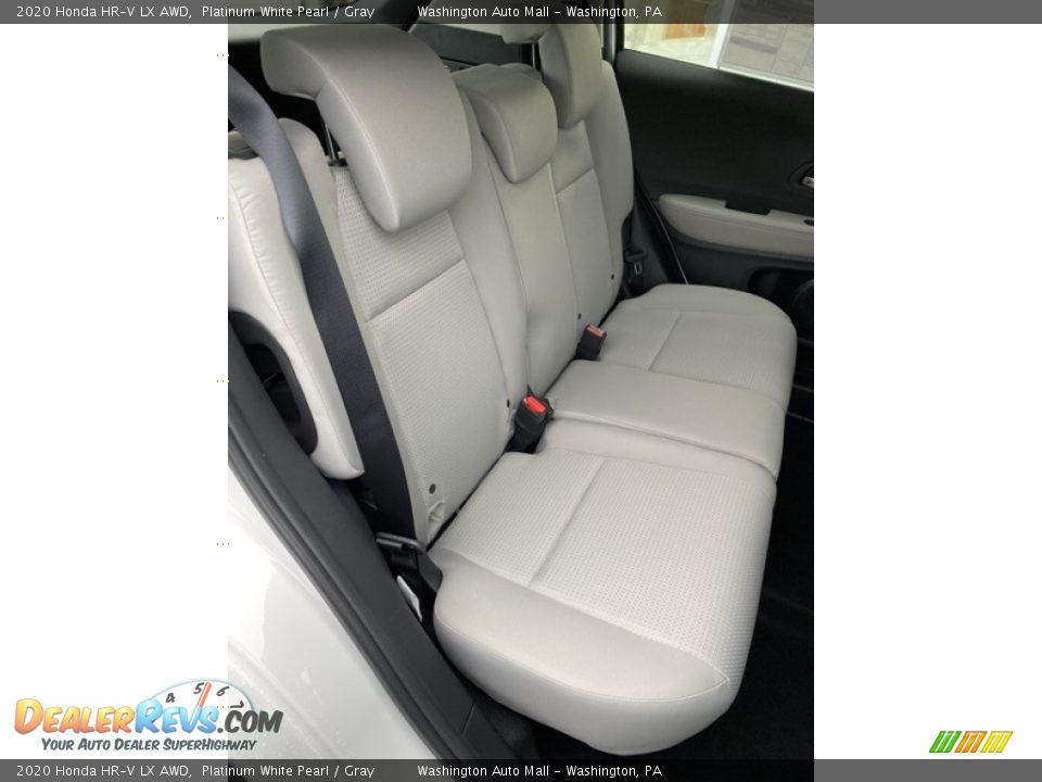 2020 Honda HR-V LX AWD Platinum White Pearl / Gray Photo #24