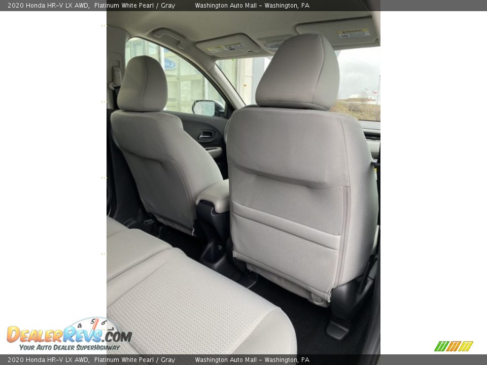 2020 Honda HR-V LX AWD Platinum White Pearl / Gray Photo #25
