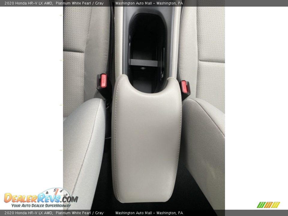 2020 Honda HR-V LX AWD Platinum White Pearl / Gray Photo #34